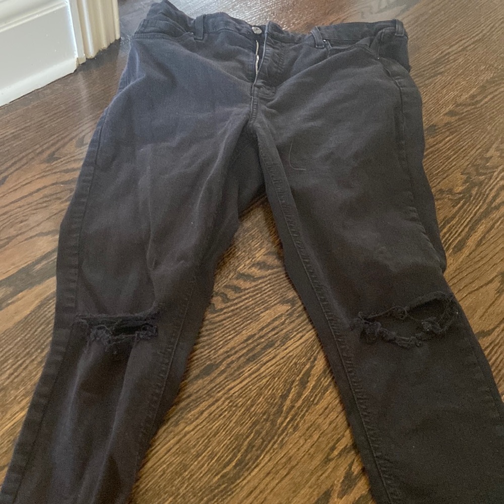 Black top shop jeans from Bloomingdale’s!